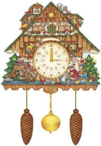 Weihnachtskuckucksuhr