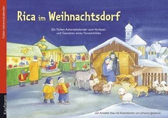 Rica im Weihnachtsdorf