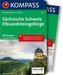 Kompass Wanderführer Sächsische Schweiz, Elbsandsteingebirge, m. Karte