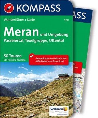 Kompass Wanderführer Rund um Meran