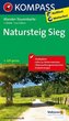 Kompass Wander-Tourenkarte Natursteig Sieg