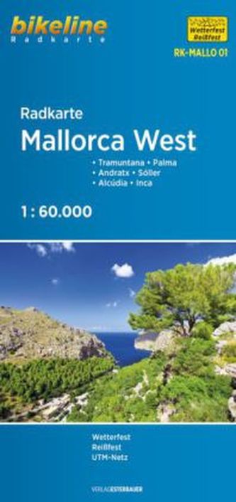 Bikeline Radkarte Mallorca West