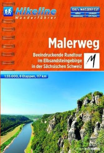 Hikeline Wanderführer Malerweg Hikeline Wanderführer Malerweg