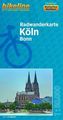 Bikeline Radkarte Radwanderkarte Köln / Bonn