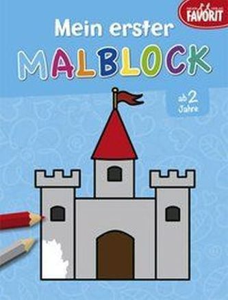 Mein erster Malblock - blau