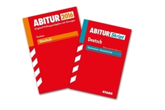 Abitur 2016 - Deutsch, Sachsen. AbiturSkript Deutsch, 2 Bde.