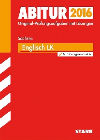 Abitur 2016 - Englisch LK, Sachsen