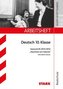 Arbeitsheft Realschule Baden-Württemberg, Deutsch 10. Klasse Ganzschrift 2015/16 'Abschied von Sidonie' von Erich Hackl