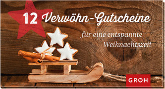 12 Verwöhn-Gutscheine für eine entspannte Weihnachtszeit