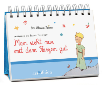 Man sieht nur mit dem Herzen gut, Aufstellbuch