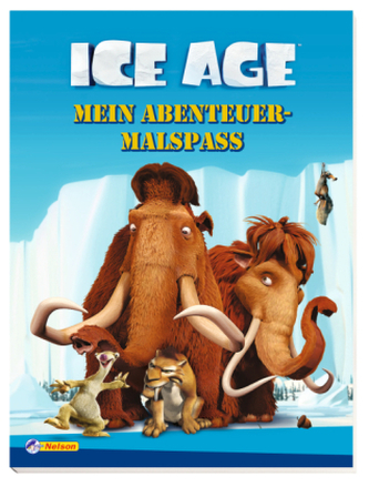 Ice Age Mein Abenteuer-Malbuch