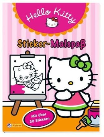 Hello Kitty: Sticker-Malspaß