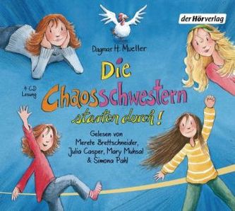 Die Chaosschwestern starten durch!, 4 Audio-CDs