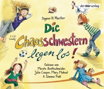 Die Chaosschwestern legen los!, 4 Audio-CDs
