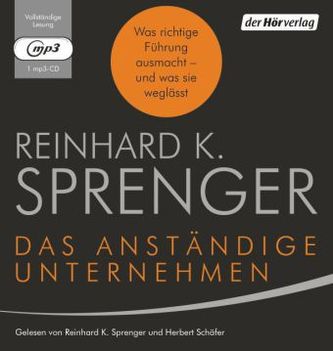 Das anständige Unternehmen, 1 MP3-CD