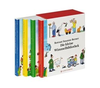 Die kleine Wimmelbibliothek, 4 Bde.