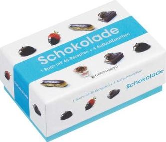 Schokolade Kochbox, m. 4 Auflaufformen