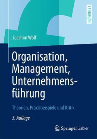 Organisation, Management, Unternehmensführung