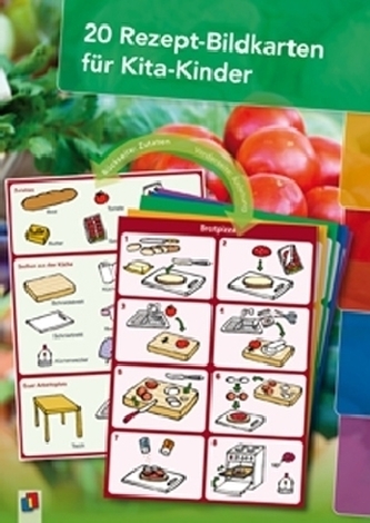 20 Rezept-Bildkarten für Kita-Kinder 20 Rezept-Bildkarten für Kita-Kinder