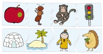 Legespiel: Anlaute Legespiel: Anlaute