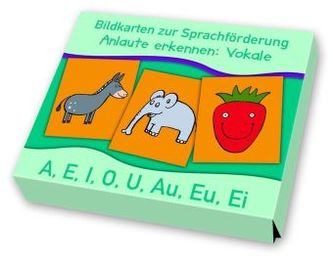 Anlaute erkennen: Vokale (Bildkarten)