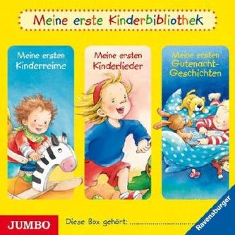 Meine erste Kinderbibliothek - Box, 3 Audio-CDs