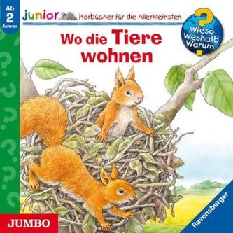 Wo die Tiere wohnen, 1 Audio-CD