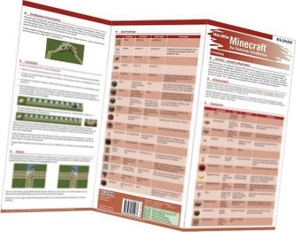 Minecraft - Die Redstone-Schaltkreise auf einen Blick!, Falttafel