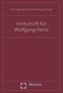 Festschrift für Wolfgang Heinz