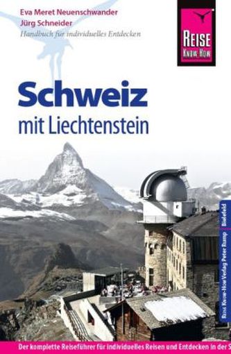 Reise Know-How Schweiz mit Liechtenstein