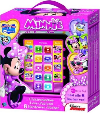 Mein Vorleser - Mein Lesepad - Disney Minnie, 8 Bde.