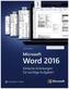 Microsoft Word 2016