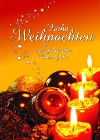 Frohe Weihnachten & ein erfolgreiches neues Jahr