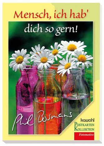 Mensch, ich hab' dich so gern!, Postkarten-Buch