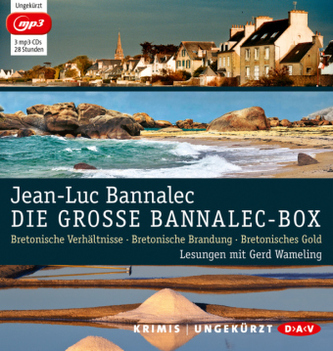 Die große Bannalec-Box, 3 MP3-CDs