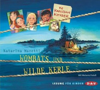 Die Karlsson-Kinder - Wombats und wilde Kerle, 2 Audio-CDs
