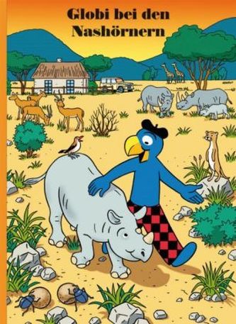 Globi bei den Nashörnern