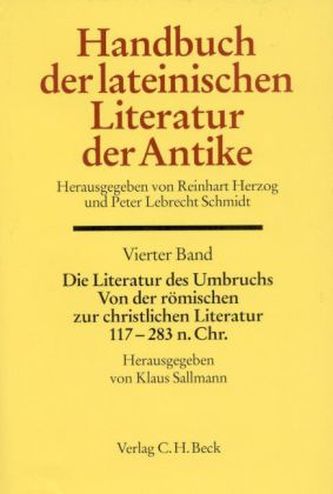 Handbuch der Lateinischen Literatur der Antike