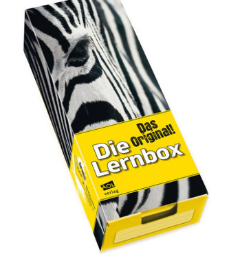 Die Lernbox (DIN A8) - Design: Zebra