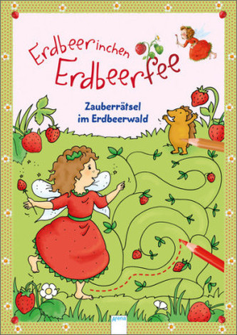 Erdbeerinchen Erdbeerfee. Zauberrätsel im Erdbeerwald