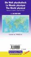 Kümmerly & Frey Poster Die Welt, physikalisch, 1 : 30 Mio.. Le monde, physique, 1 : 30 Mio. / The World, physical, 1 : 30 Mio.