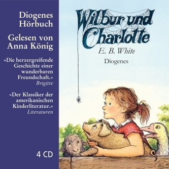 Wilbur und Charlotte, 4 Audio-CDs