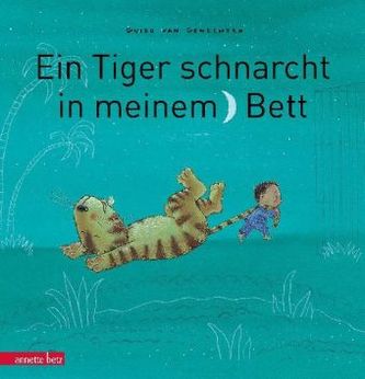 Ein Tiger schnarcht in meinem Bett