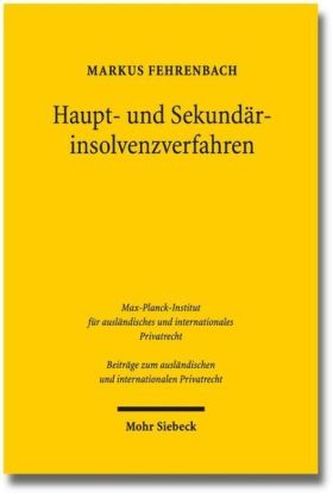 Haupt- und Sekundärinsolvenzverfahren