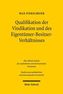 Qualifikation der Vindikation und des Eigentümer-Besitzer-Verhältnisses