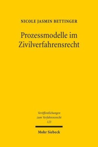 Prozessmodelle im Zivilverfahrensrecht