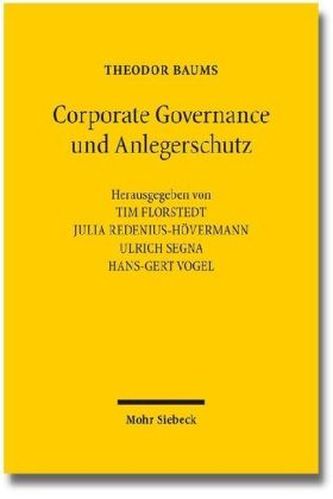 Corporate Governance und Anlegerschutz