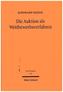 Die Auktion als Wettbewerbsverfahren