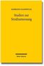 Studien zur Strafzumessung