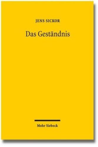 Das Geständnis
